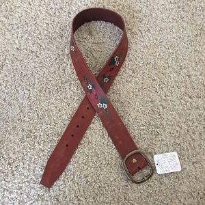 Free People leather belt